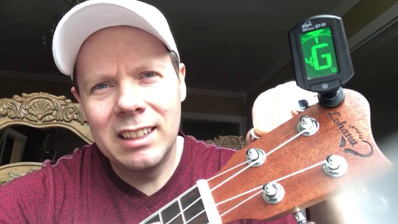 Como afinar su Ukulele con afinador electrónico