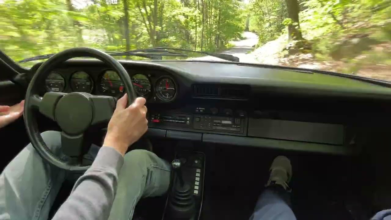 16K-Mile 1983 Porsche 911SC Driving Video