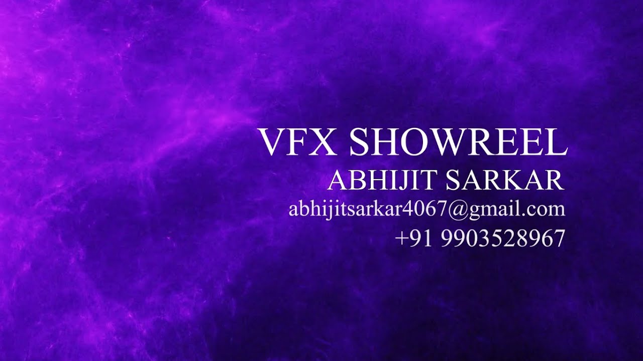 Abhijit Sarkar // VFX Showreel // 2024