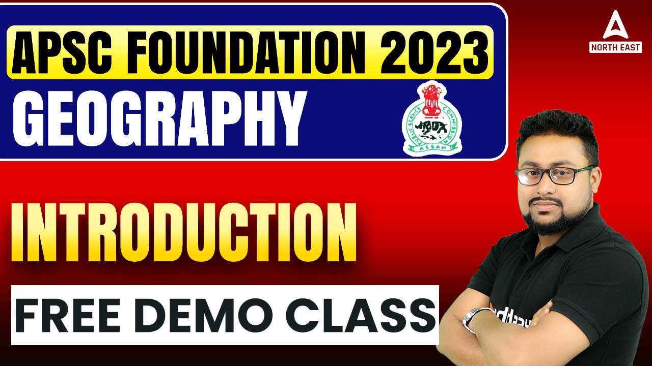 APSC Assam Preparation 2023 | APSC Geography Classes | Geography for APSC CCE Prelims 2023