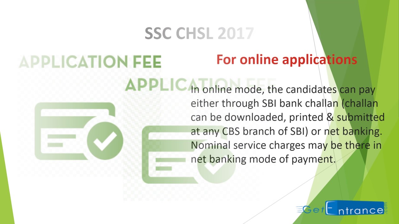 SSC CHSL 2017 Application Form