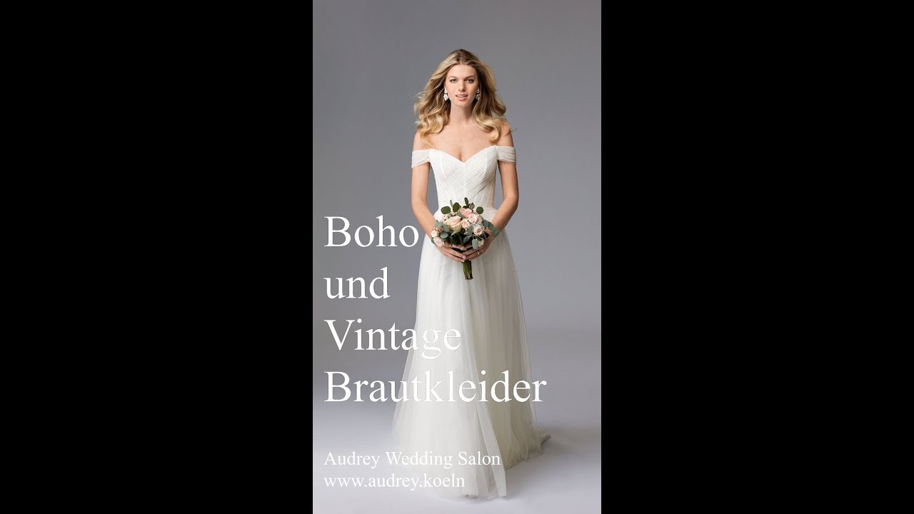 Die tollsten Boho und Vintage Brautkleider