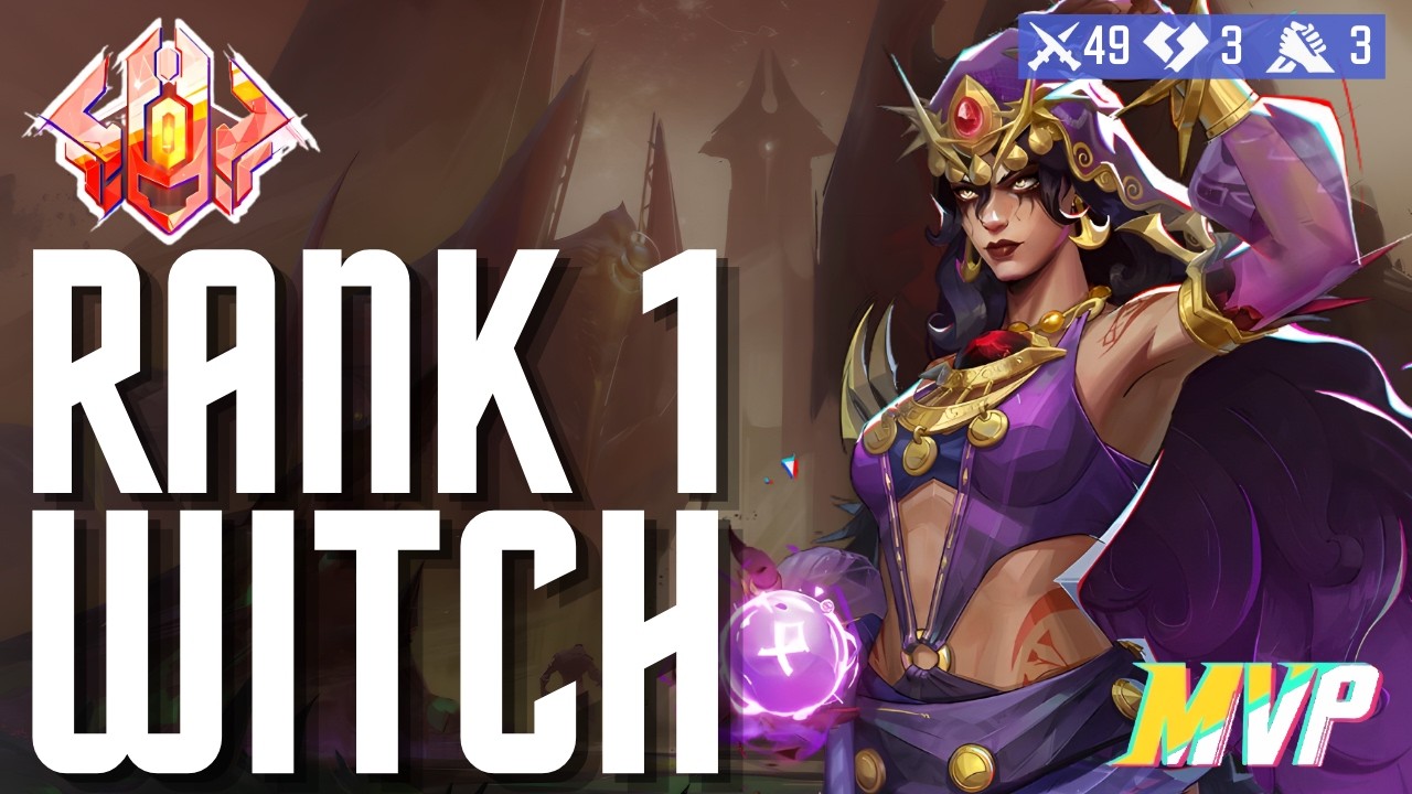 PLC85_ | Rank 1 Scarlet Witch Gameplay | Season 6.5 | Marvel Rivals