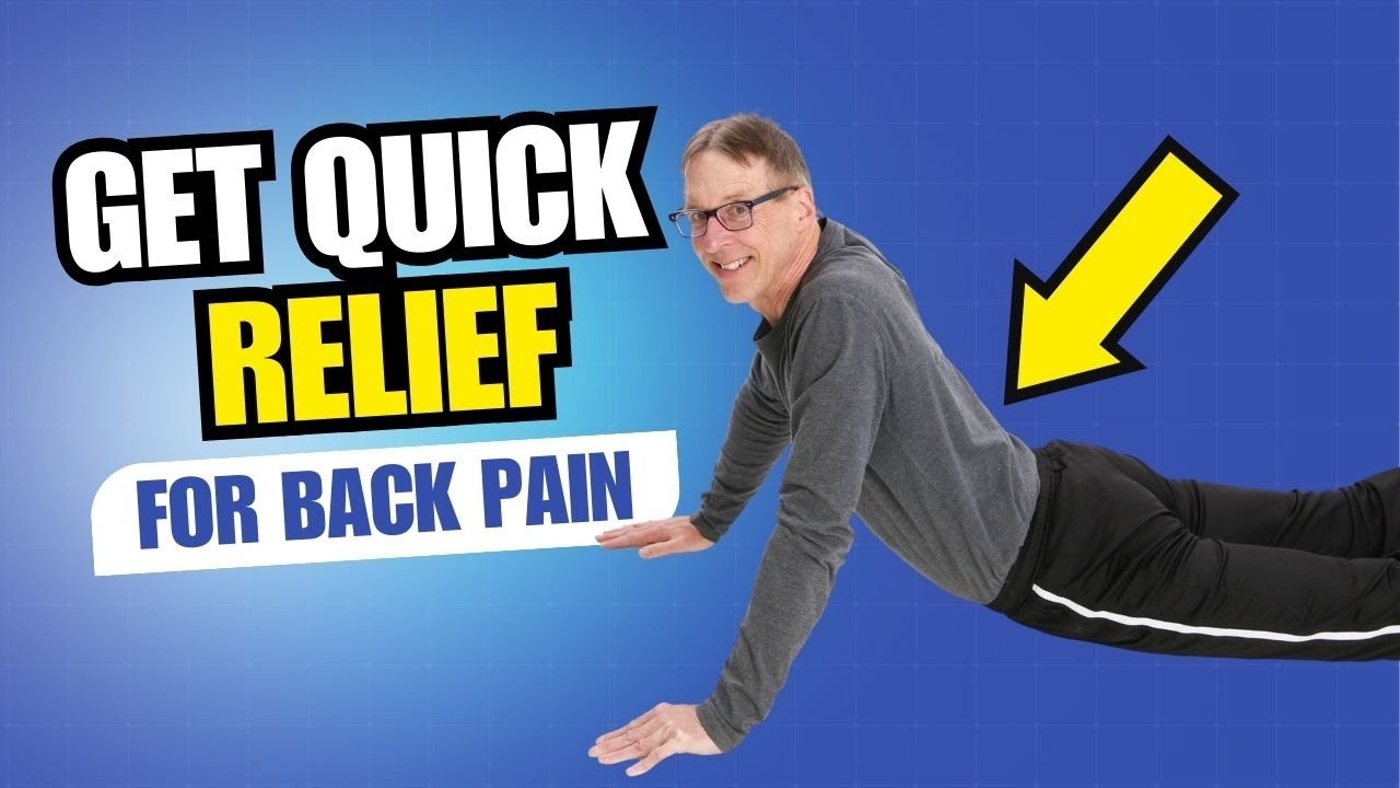 One Minute Back Exercise (Quick Relief-Back Pain or BackAche)