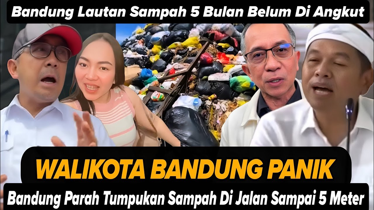 WALIKOTA BANDUNG PANIK‼️ BANDUNG LAUTAN SAMPAH: AKIBAT NGEYEL  KE KANG DEDI