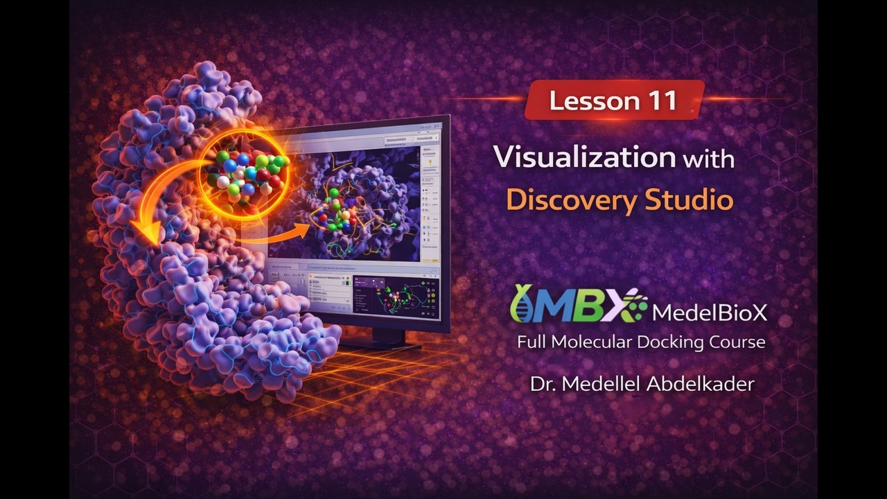 Visualization Ligand Interaction Analysis | Discovery Studio – MedelBioX