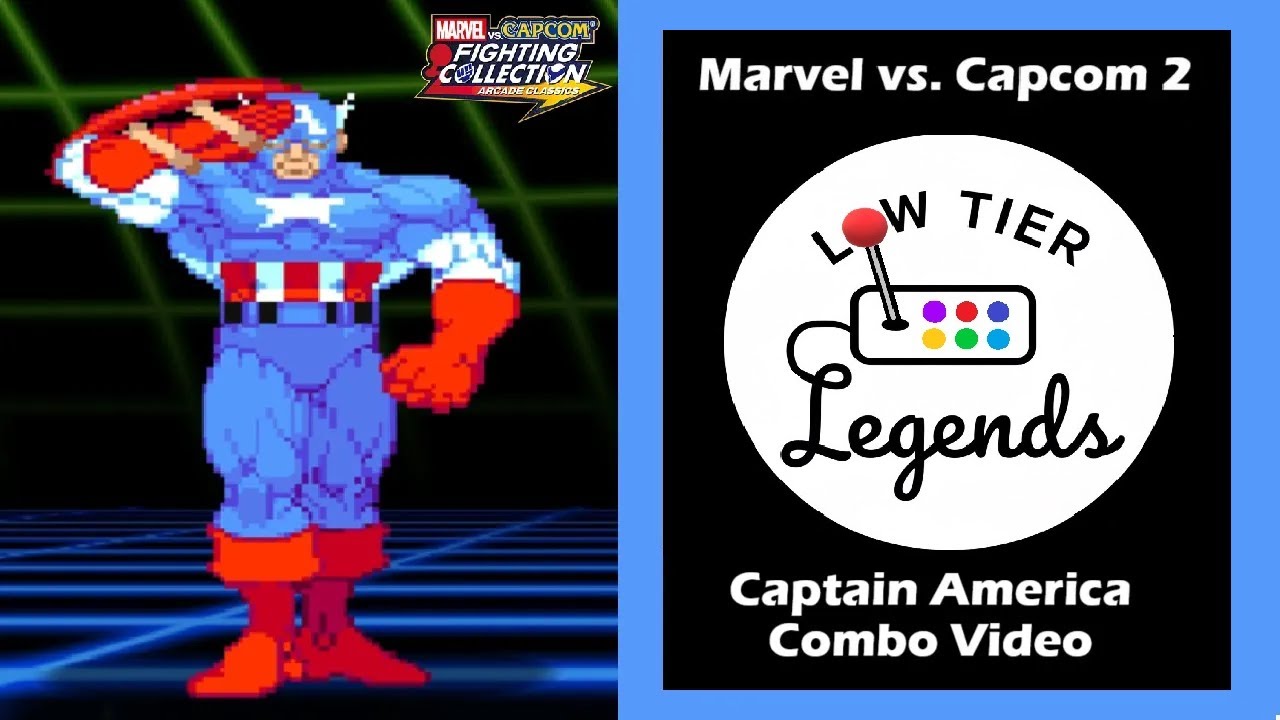 Marvel vs. Capcom 2: Captain America Combo Video (2024)