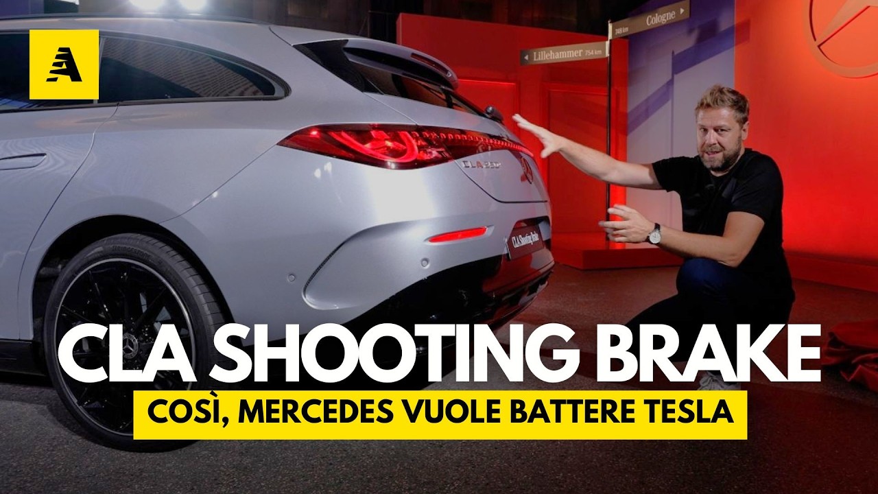 Nuova MERCEDES CLA Shooting Brake 2026 | 761 km di autonomia. Ma c'&egrave; anche IBRIDA... ⚠️