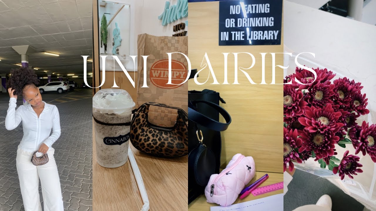 Uni dairies: Lunch date@Wimpy+Buying flowers+Breakfast+A LOT of studying+more