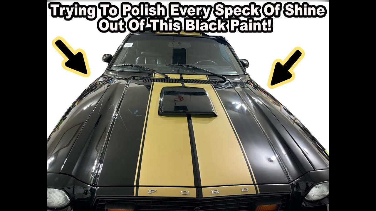 How I Achieved A Show Car Finish On My Very FIRST PAINT JOB! Ford Mustang FINAL POLISH!