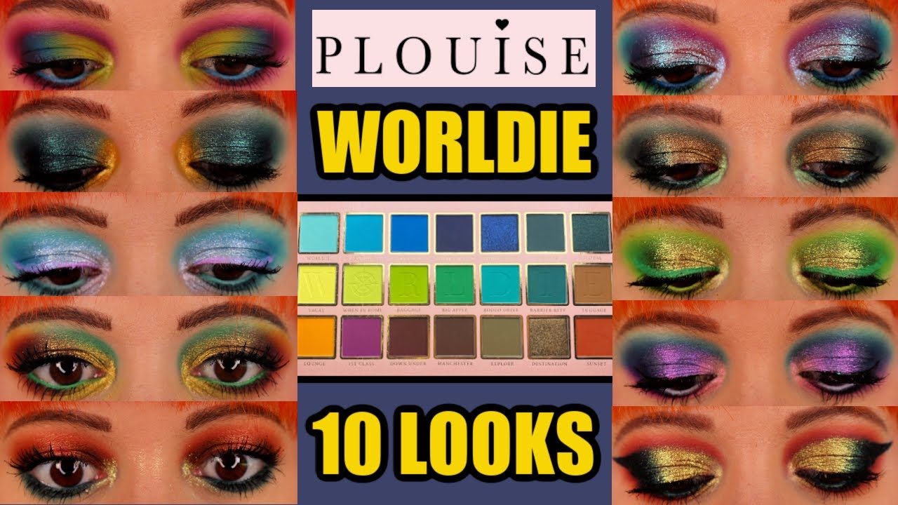 Палитра Plouise Worldie 10 ОБРАЗОВ и обзор!