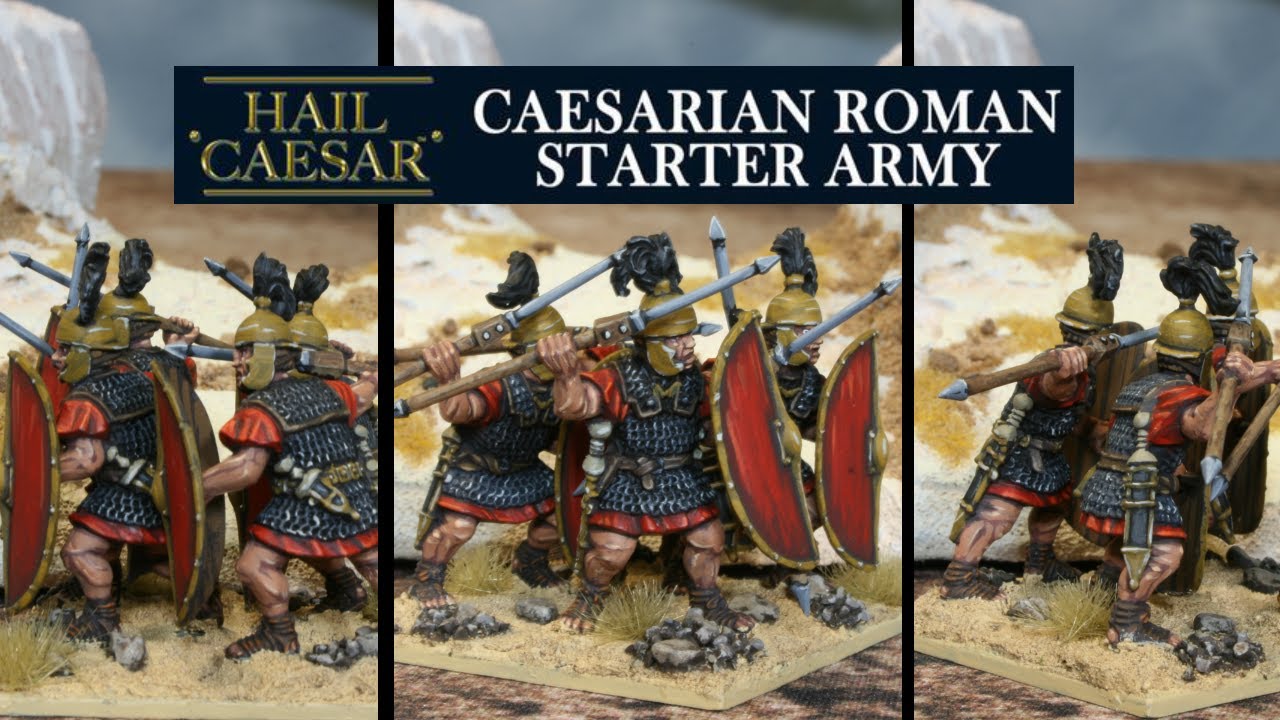 How to Paint Caesar's Legions From Warlord Games