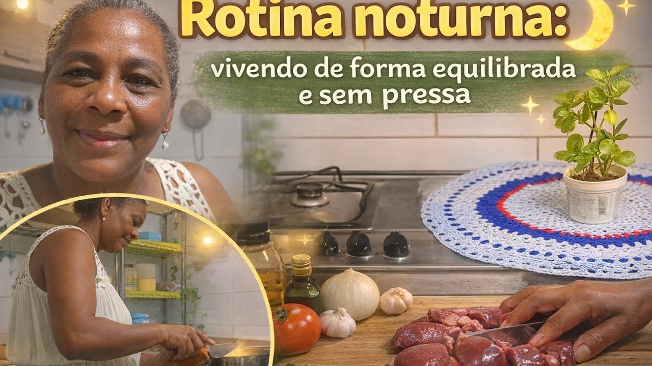 SEMPRE É TEMPO DE RECOMEÇAR/ MINHA ROTINA NOTURNA 