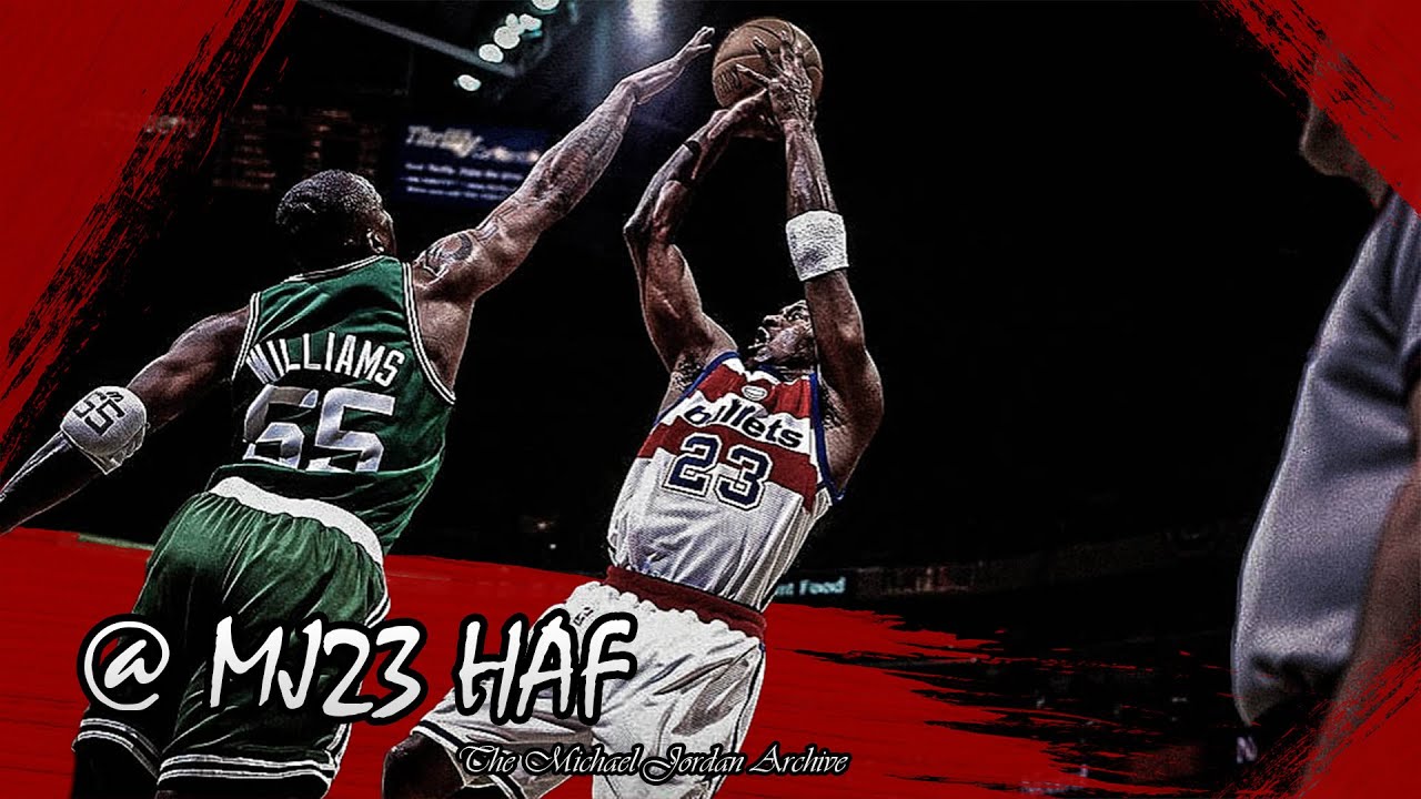 Michael Jordan Highlights vs Celtics (2003.04.09) - 21pts