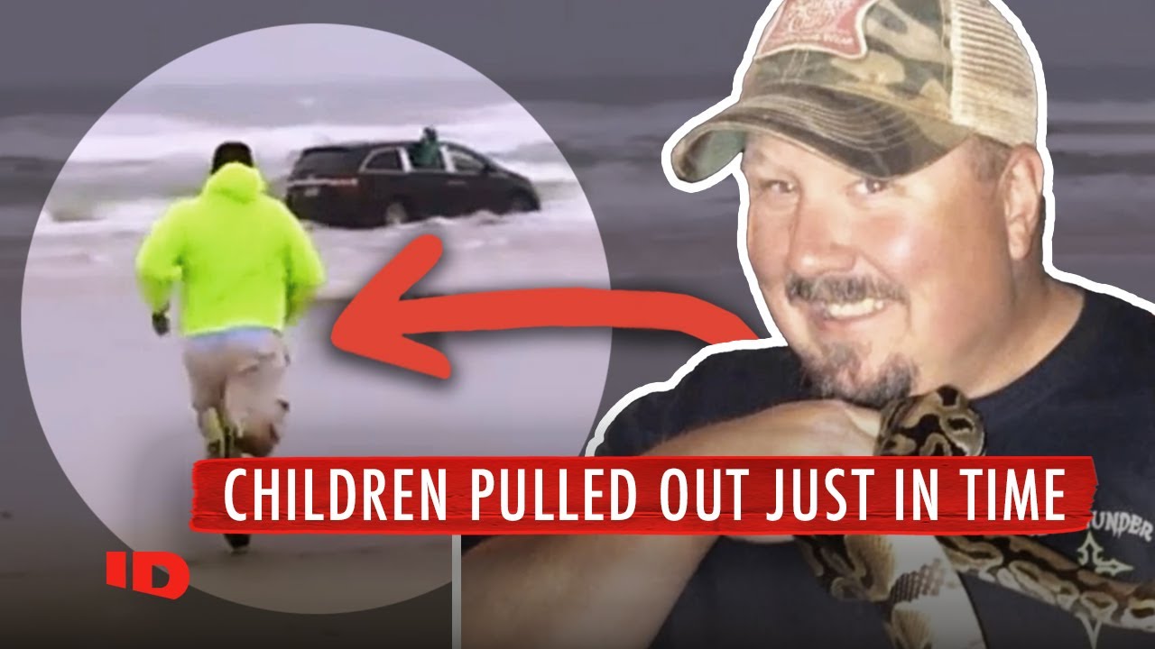 Heroic Bystanders Save Children From Mother Driving Van Into Ocean | Crimes Gone Viral | ID