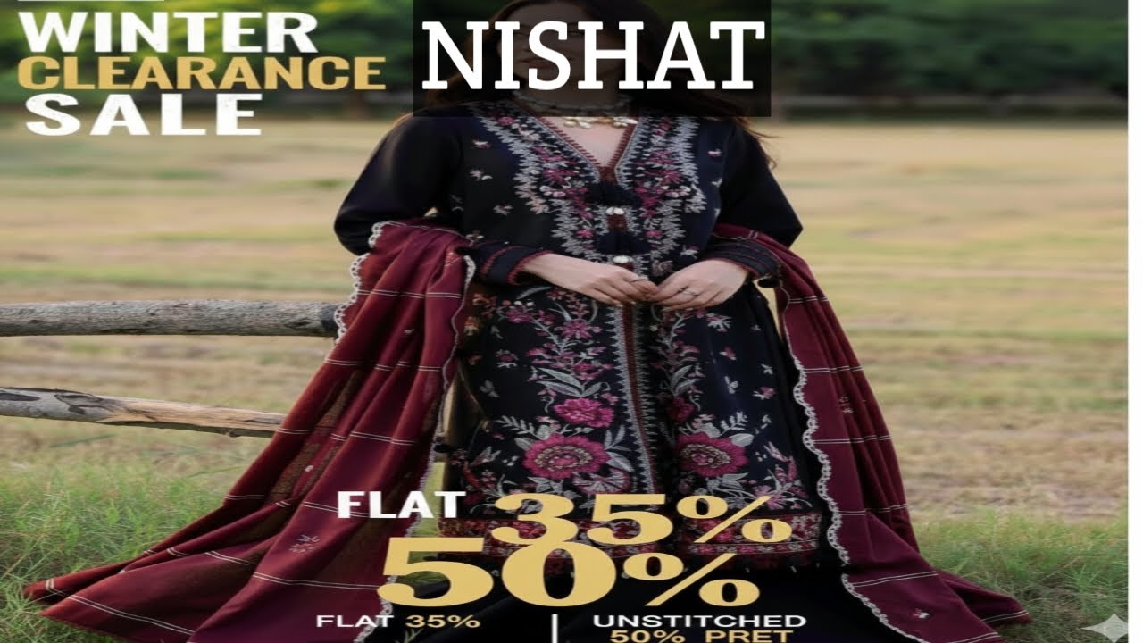 Nishat winter sale 2025 || nishat sale today