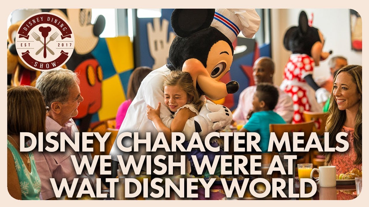 Character Dining Experiences We Wish Walt Disney World Had | Disney Dining Show | 02/15/19