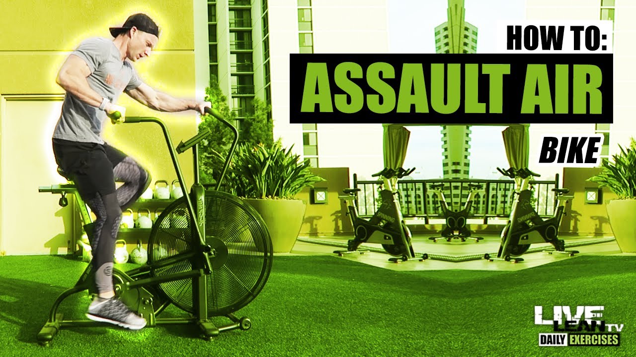 How To Do An ASSAULT AIR BIKE SPRINT | Exercise Demonstration Video and Guide