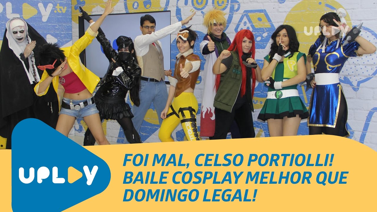FOI MAL, CELSO PORTIOLLI! BAILE COSPLAY MELHOR QUE DOMINGO LEGAL!