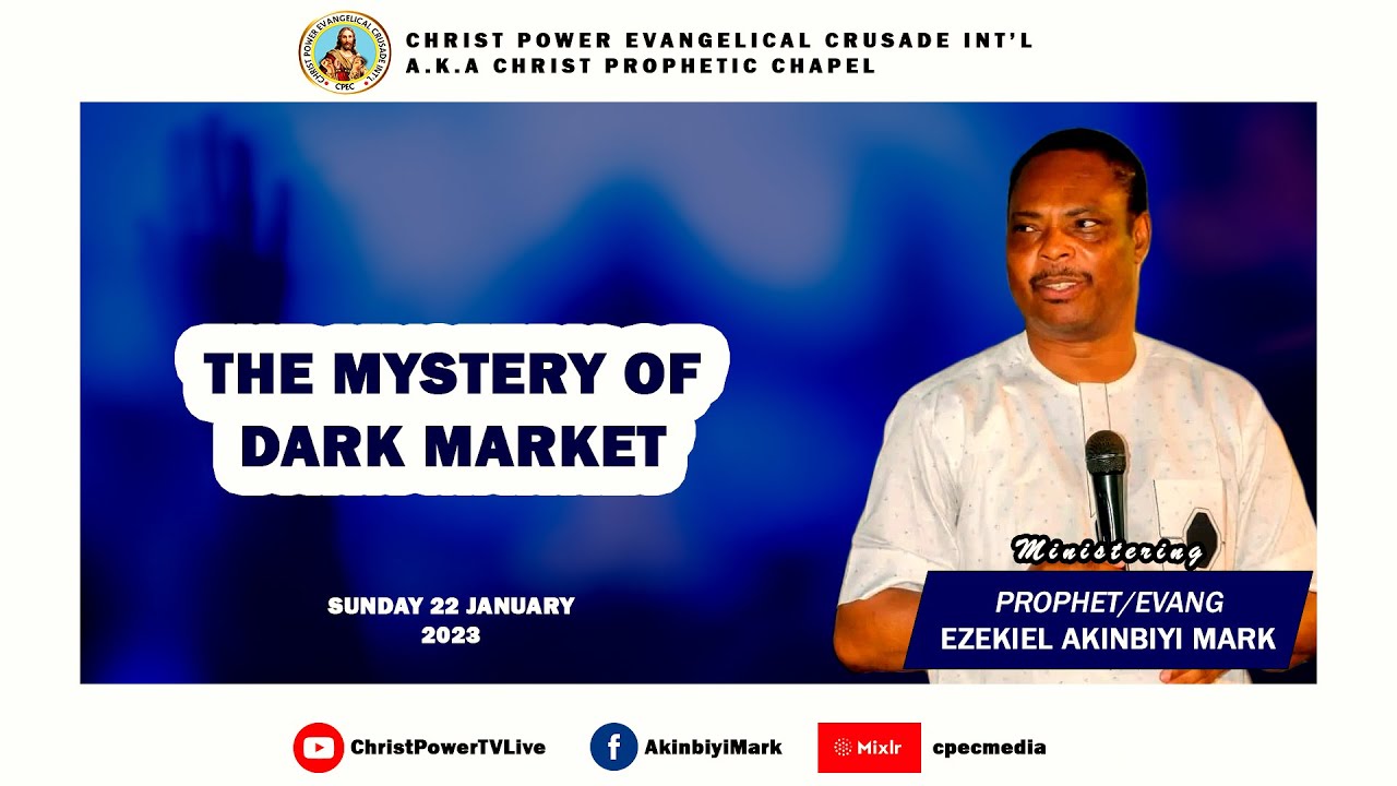 THE MYSTERY OF DARK MARKET (SUNDAY SERVICE)