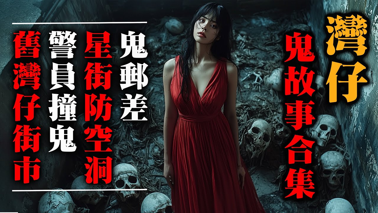 【鬼故 香港粵語恐怖 】灣仔靈異鬼故事｜鬼郵差｜ 警員撞鬼｜南固臺｜星街防空洞｜東城戲院｜真人真事｜廣東話｜聽鬼故事