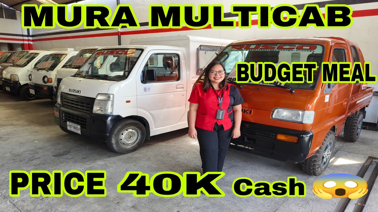MULTICAB CLEARANCE SALE 2024