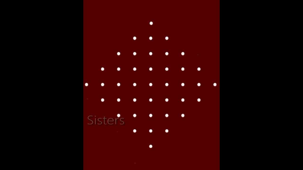 Simple Sikku Kolams for beginners