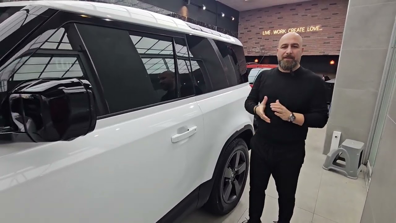 2023 Defender Boya Düzeltme Stek Boya Koruma Filmi Tech Crystal Seramik Kaplama LLumar Cam Filmi 