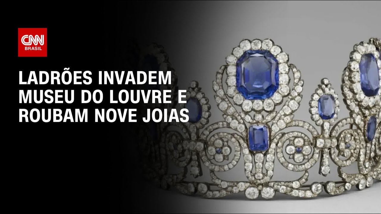 Roubo no Louvre: veja as joias que foram levadas pelos criminosos | CNN PRIME TIME