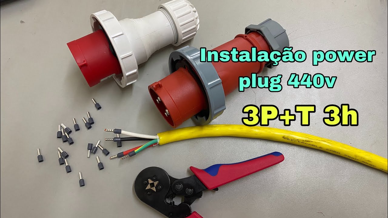 INSTALAÇÃO POWER PLUG 3P+T 3h