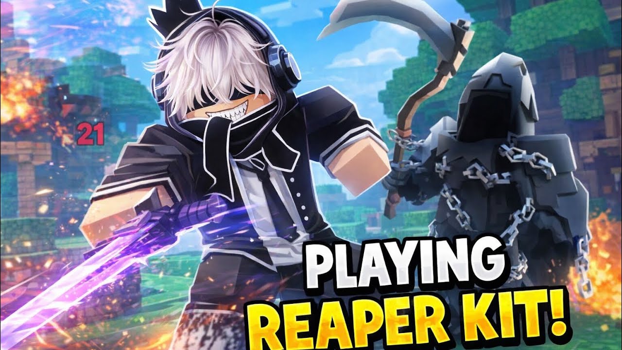 🔥GRIM REAPER KIT Madness in Roblox BedWars - The Ultimate Killstreak! 💀🏆