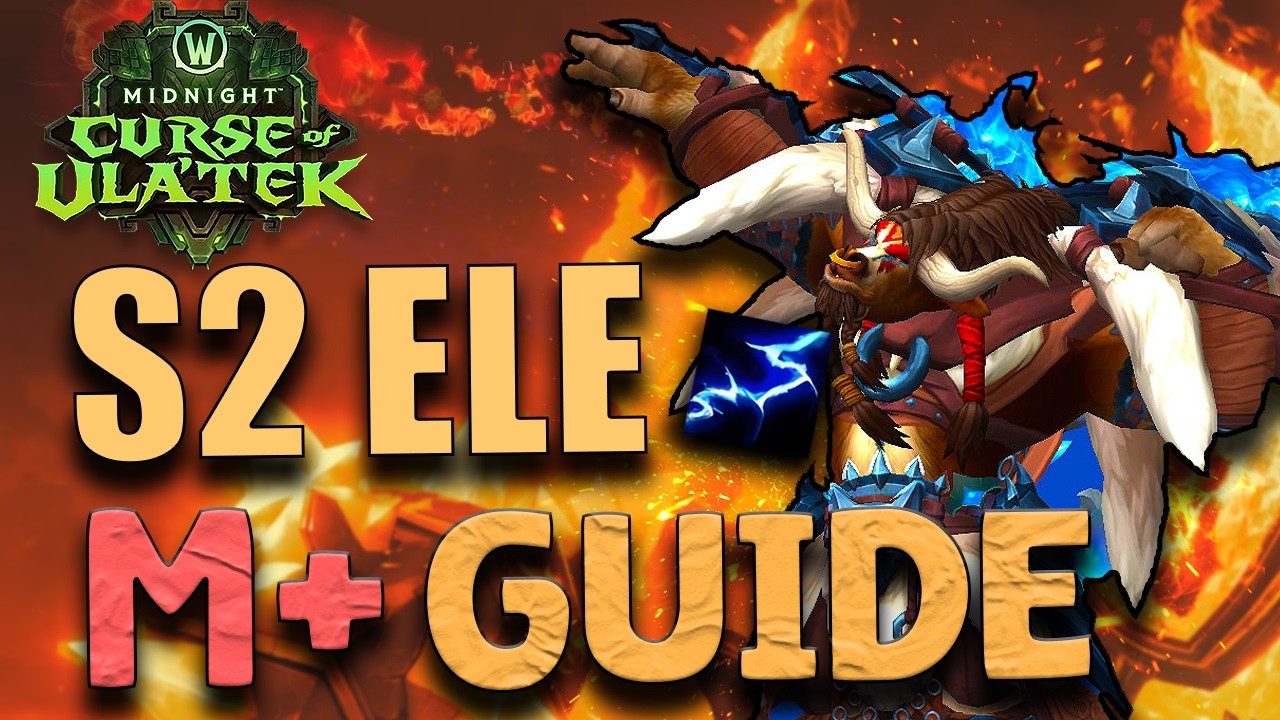 The ULTIMATE Ele Shaman Season S2 Guide - Build, Stats, Rotation | Patch 12.1 Midnight
