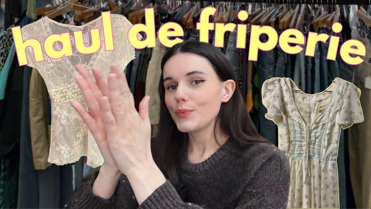 haul de friperie en mode printemps vintage 🌼🧹