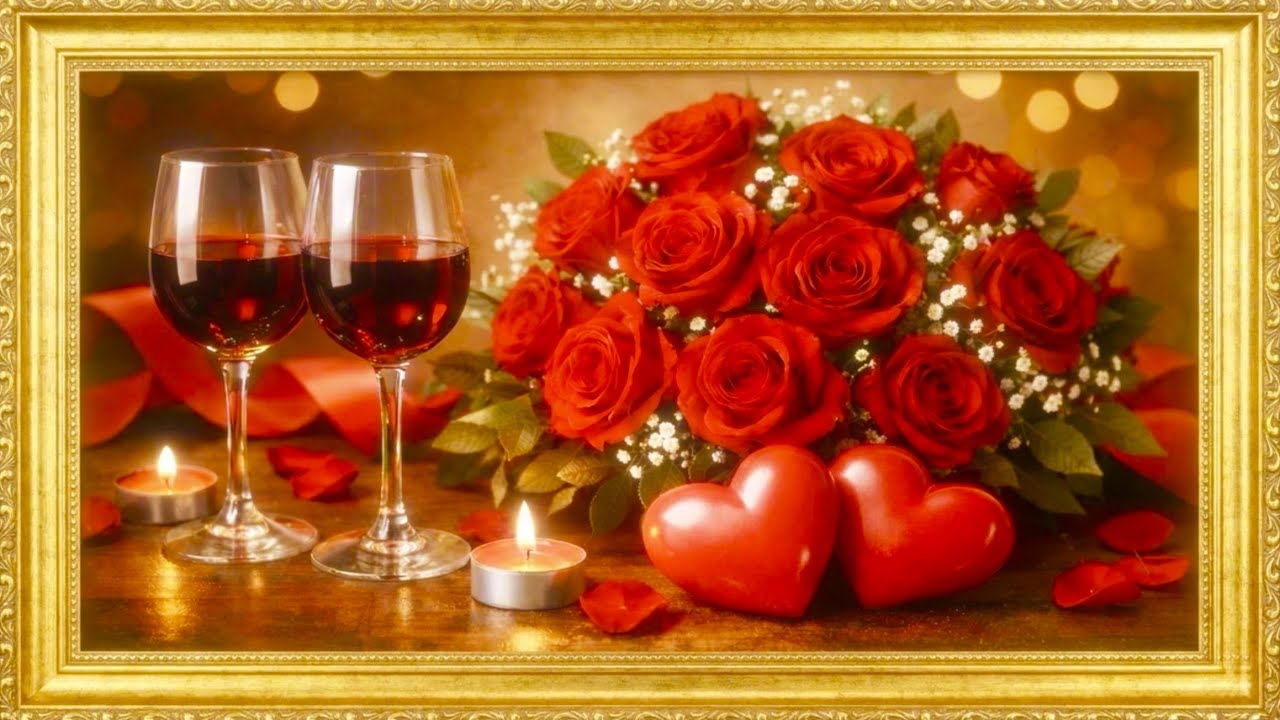 Rendezvous - entspannter Abend zu zweit - 2 Stunden - 4K - TV Frame