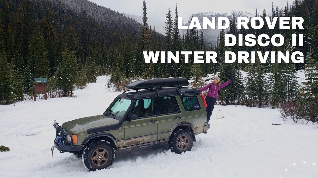 Land Rover Discovery 2 Winter Off-Road Driving Compilation