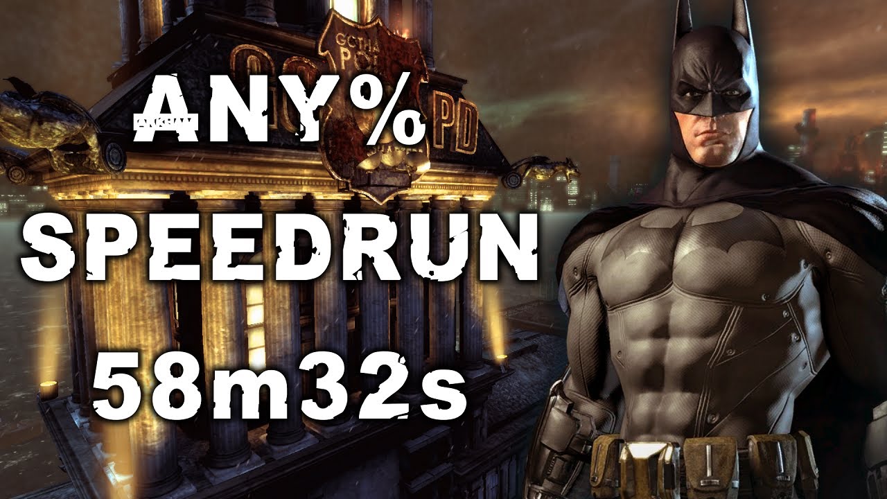 Any% Speedrun 58m32s (PC) - Batman: Arkham City