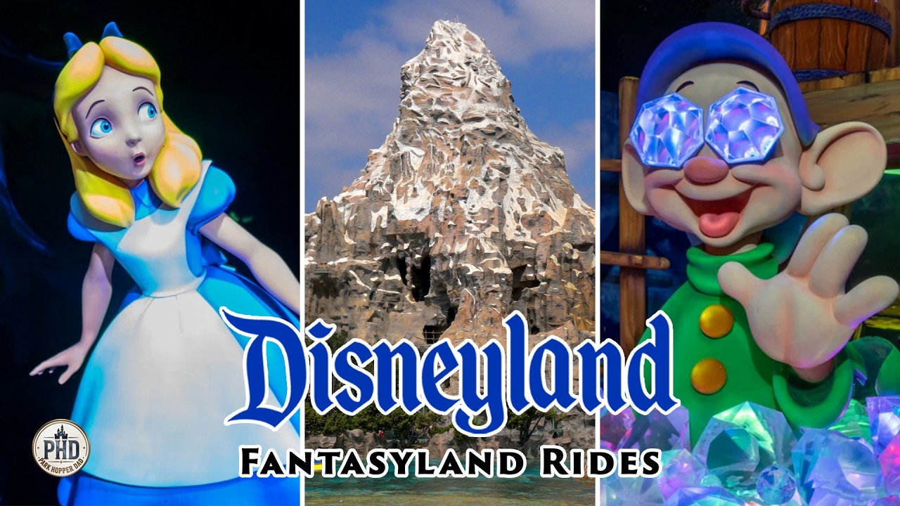 Disneyland Fantasyland Rides Compilation 2026 | Peter Pan, Matterhorn, and More [4K60]