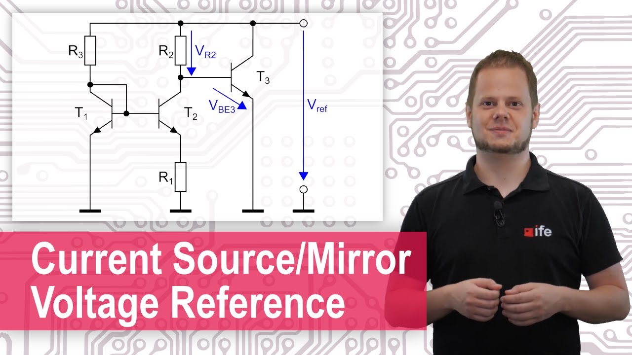 Transistor Circuits - Current Source, Current Mirror, Voltage/Bandgap Reference