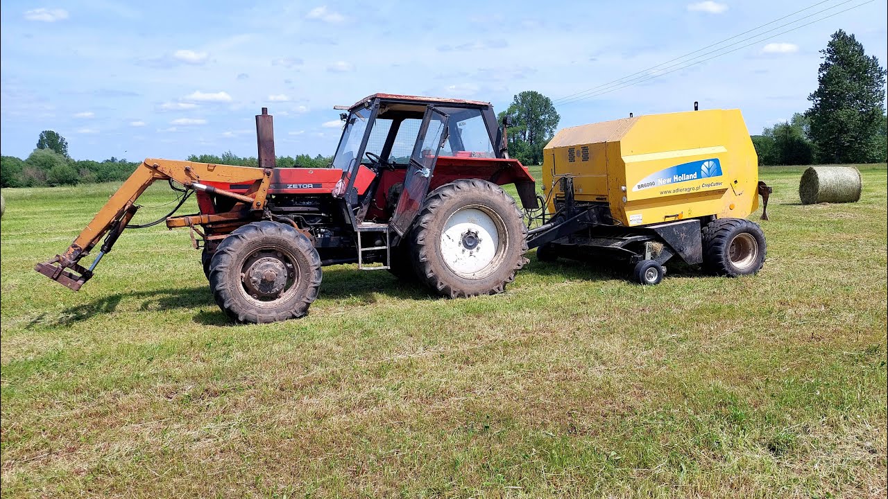CZY ursus c385 da rade z prasą new holland BR6090
