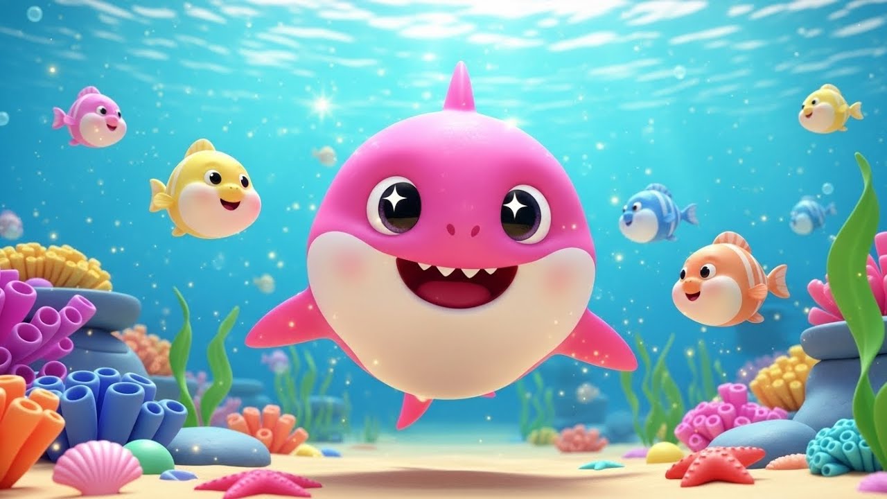 Baby Shark’s First Day Exploring the Ocean 🦈🌊 Fun Sea Adventure for Kids