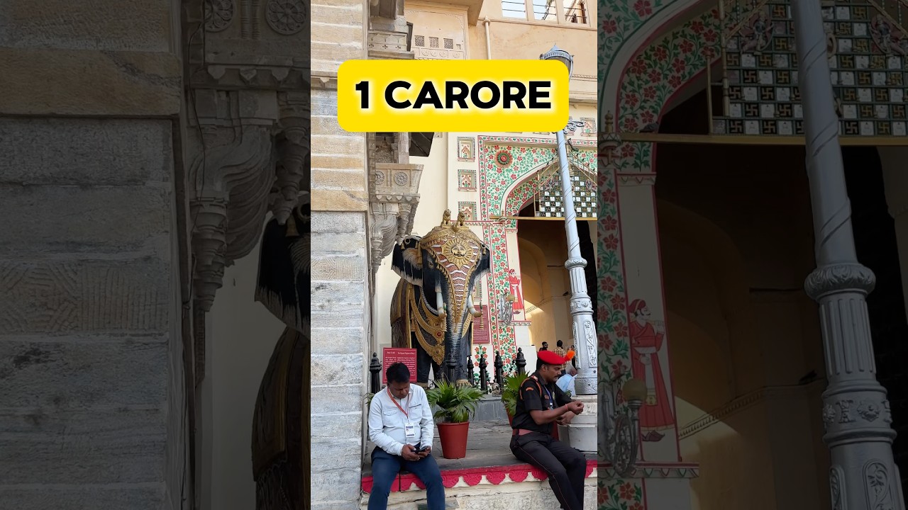 1 crore me Shadi ke liye booking❤️||City Palace of UDAIPUR😍