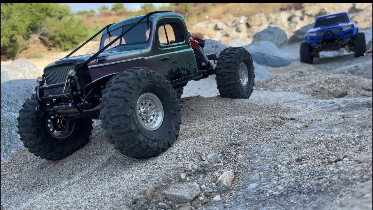 Traxxas TRX4 Comp Rig | Traxxas TRX4 | RC Crawler Trail Run