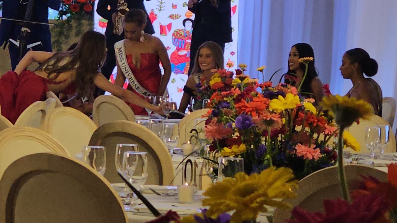 EVENTO DE GALA CON LAS MISS UNIVERSE 2023  👏🤗🤗