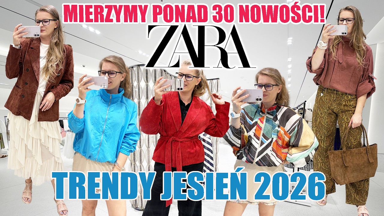 MIERZYMY PONAD 30 NOWOŚCI ZARA W SKLEPIE! TRENDY JESIEŃ 2026
