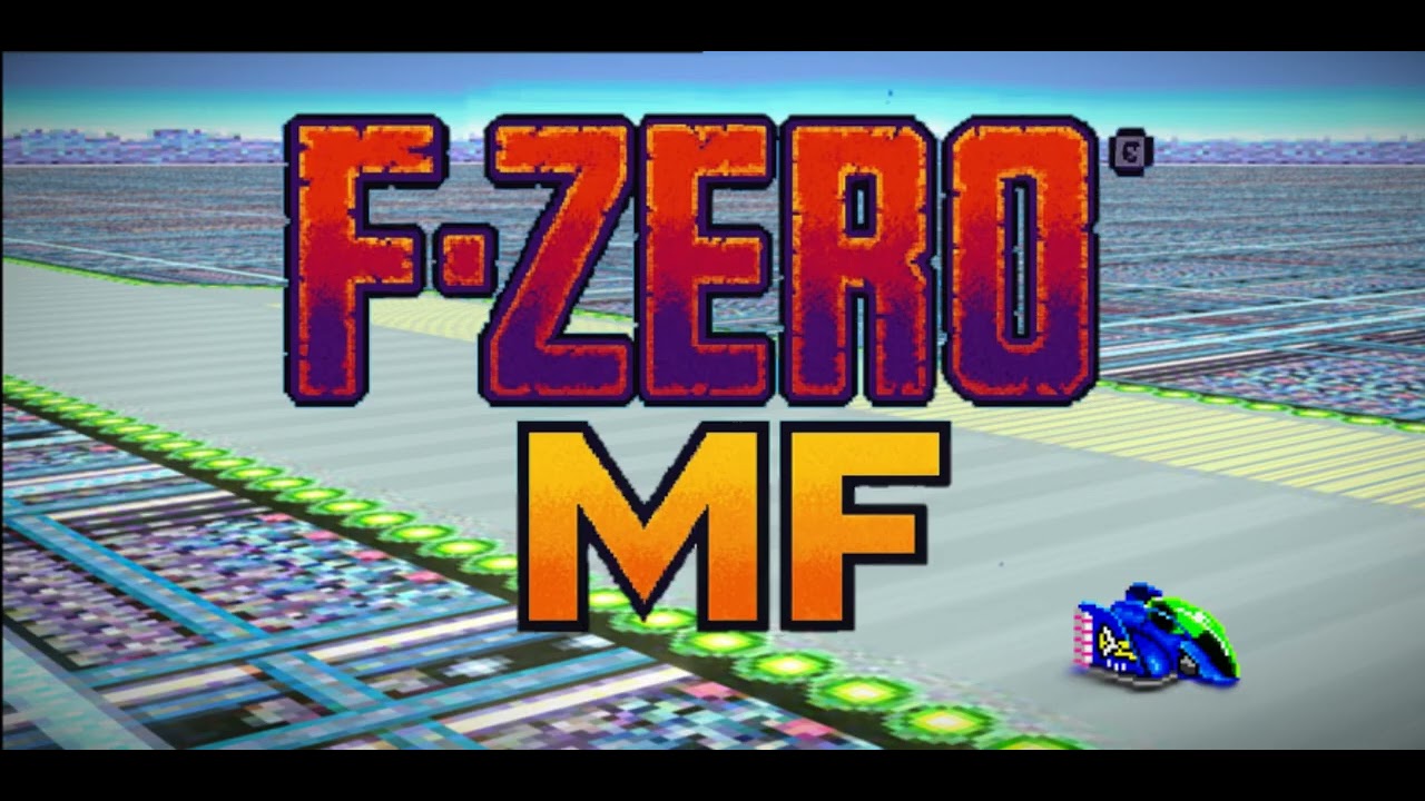 F-Zero (Rom Hack) announcement+Soundtrack  Mute City (MF Remix+AI Assist)