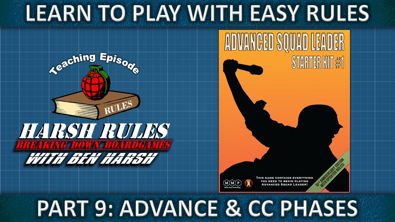 Часть 9. Правила: Стартовый набор Advanced Squad Leader