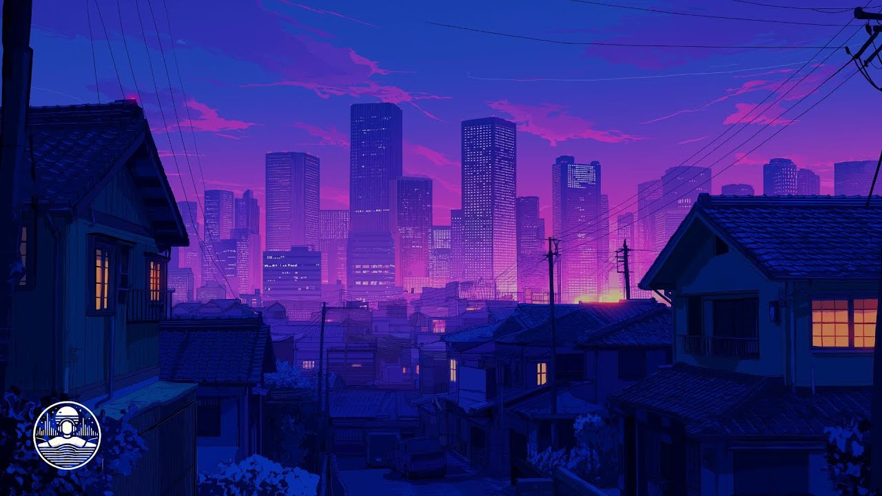 Japanese retro lofi 🌧️ 80s & 90s nostalgia with calm rain sounds