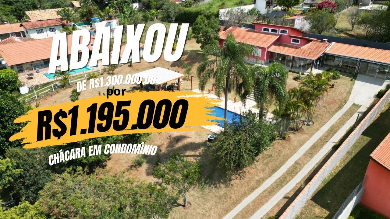 🏡 Chácara completa em Condomínio Fechado em Ibiúna com Vista Panorâmica – Porteira Fechada
