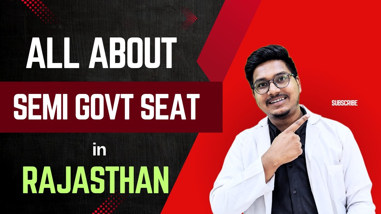 All about semi govt MBBS colleges in rajasthan state || Dr Counsellor Neet