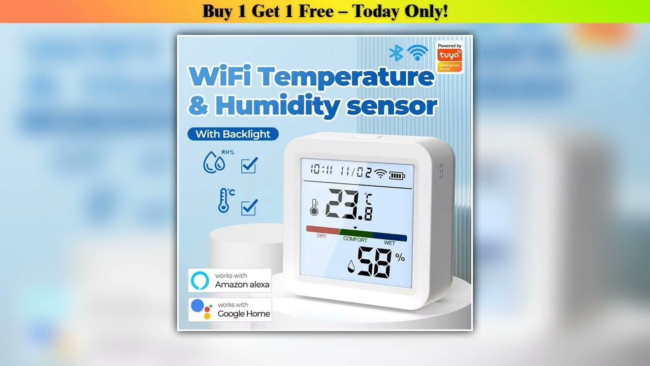 Tuya Wifi Temperature &mdash; Top Picks (2025): Tuya New Wifi Temperature Humidity Sensor Smart